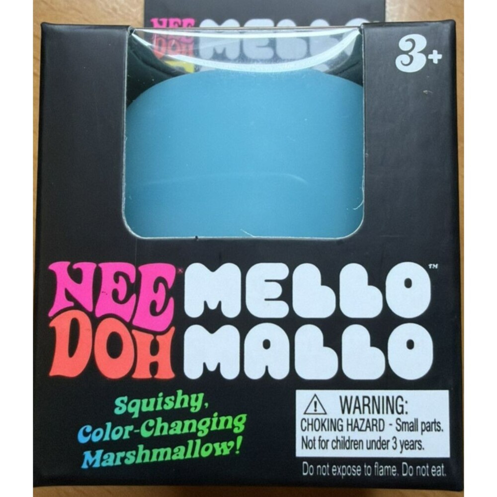 NeeDoh MELLO MALLO (BLUE) VIRAL SQUISHY TOY! SCHYLLING SEALED